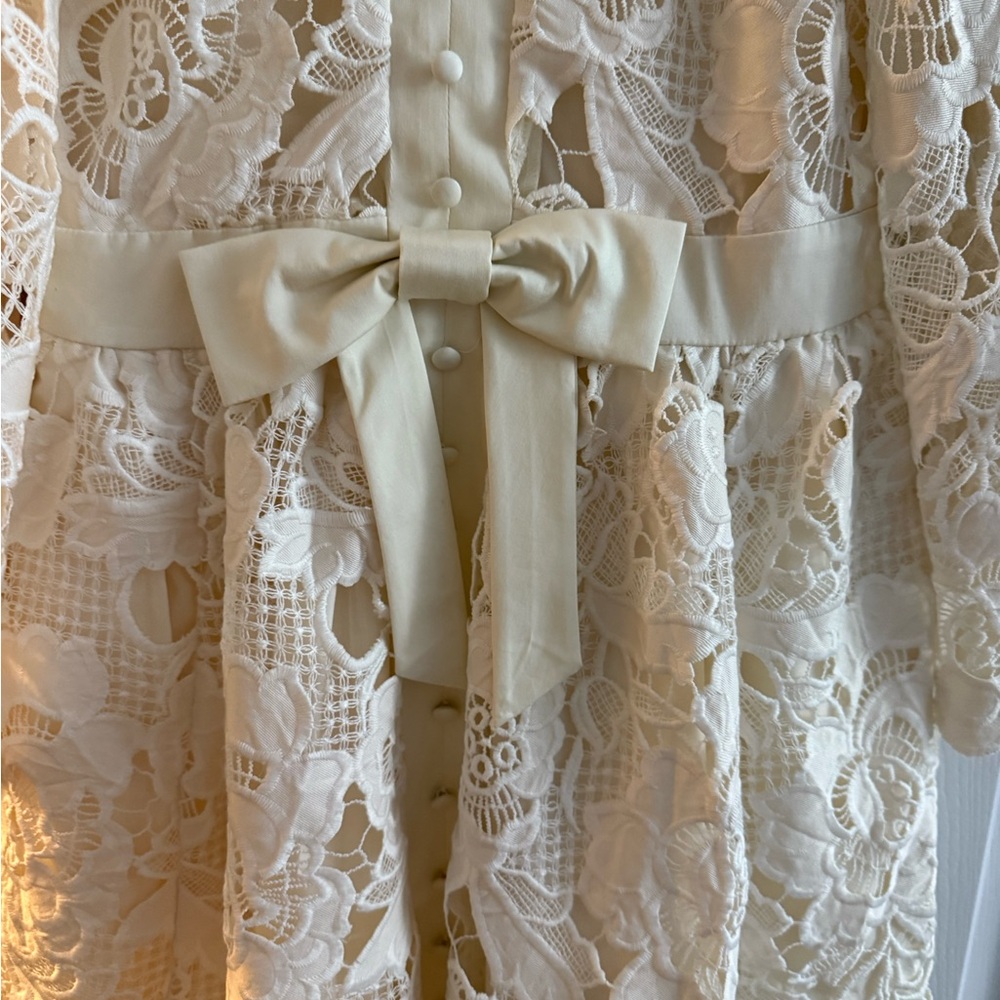 NWT Mestiza Ivory Lace Dress Size 2 NEW - Picture 4 of 10